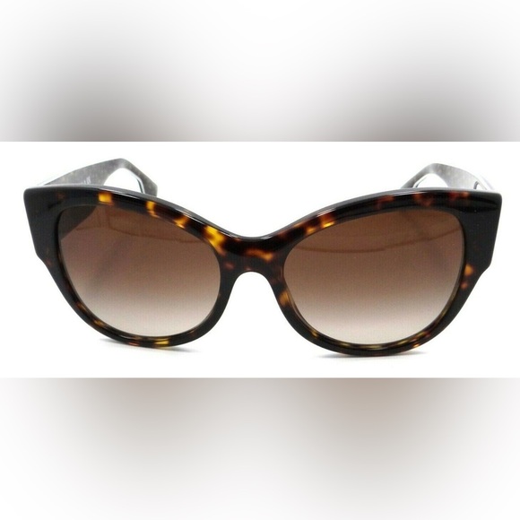 BURBERRY SUNGLASSES BE 4294 3904/13 54-17-140 DARK HAVANA / BROWN GRADIENT ITALY - Picture 7 of 8